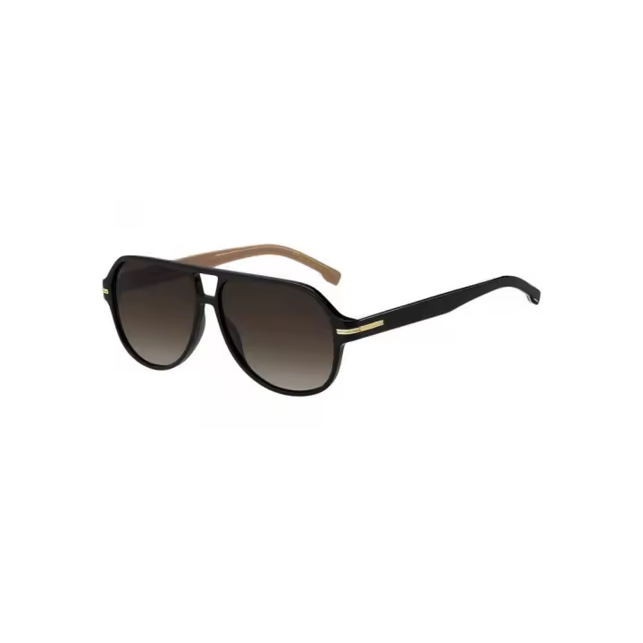 Gafas de Sol BOSS 1507/S, Marca Hugo Boss, Color Negro, Talla 59, Para Hombre - 1