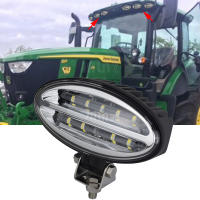 Luz LED JALN7 Para Tractor Oval 6.7 Pulgadas Versátil Para Deere 45W Massey Ferguson Case IH Combines Cotton Picker - details 0