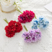 18PCS Arreglo De Flores Artificiales Para Boda Fiesta Navidad Decoración De Hogar Wreath Hecho a Mano Regalo De Scrapbook Craft - details 3