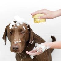 Cepillo De Baño Para Mascotas Multifuncional Con Masaje Material De Silicona Suave Y Seguro Para Perros Grandes Gatos Y Puppies Herramientas De Baño Para Animales De Compañía - details 8
