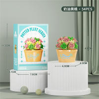 Bloques De Construcción Micro Para Decoración De Hogar Y Jardín Regalo De Navidad Para Niños Juguetes Educativos Creativos Con Plantas Y Flores - details 19