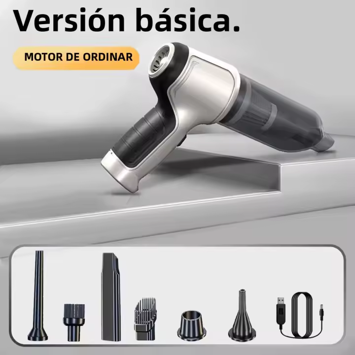 Aspiradora De Coche Potente Y Portátil Sin Cable Rauche 95000PA Multifuncional Para Hogar Y Coche Con Batería De 40 Minutos - 1