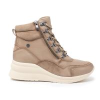 HISPAFLEX 2424BE Botines casual  mujer 33851 24I BOTIN CORDON Y CREMALLERA BEIGE - details 3