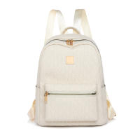 Mochila nueva de gran capacidad para mujeres que viajan diariamente, mochila informal de PU para estudiantes, bolso para mujer - details 2