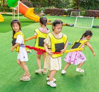 Banda Elástica Arco Iris De Tela Para Correr Y Juegos De Equipo Al Aire Libre Equipo De Entrenamiento Físico Para Jardín De Infantes Y Deportes Para Niños - details 7