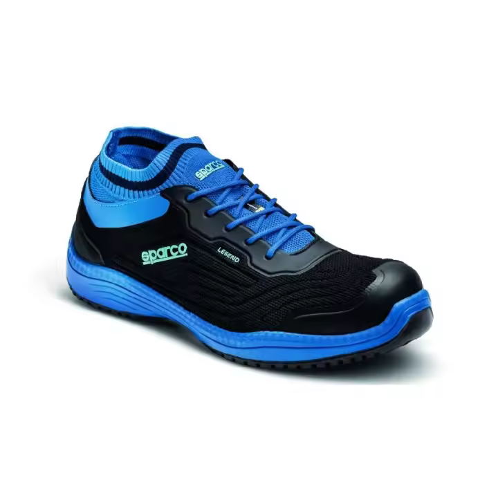 ZAPATILLAS SPARCO LEGEND WING TALLA 41 NEGRA/AZUL S1P ESD SRC - 1