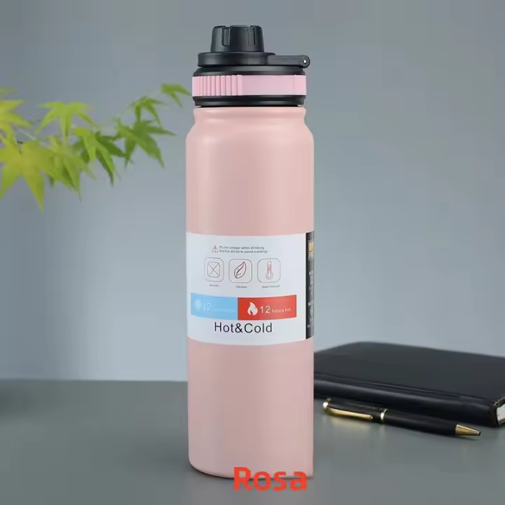 Termo Portátil De Acero Inoxidable 600ML/800ML Con Filtro Para Té a Prueba De Fugas Para Deporte Y Exteriores Capacidad De Almacenamiento De Agua - 1