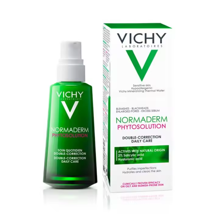 Normaderm Phytosolution Vichy - Tratamiento Facial Doble Acción 50ml - 1
