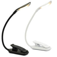 Lámpara De Lectura Recargable USB Clip-On Luz De Libro Ajustable Para Niños Auxiliar De Sueño Luz Para Kindle 3 Colores - details 8