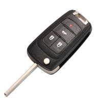 Carcasa De Llave De Coche Interchangeable Con 2/3/4/5 Botones Para Chevrolet Cruze Epica Lova Camaro Impala Opel Buick Por Jingyuqin - details 4