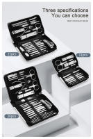 Kit De Manicura Y Pedicura En Acero Inoxidable Herramientas De Cuidado De Uñas Y Pies Incluye Tijeras De Cutícula Y Afeitadora De Pies Vchose - details 7
