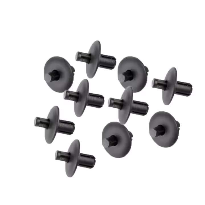 10PCS Clips De Fijación Para Cubierta De Coche Para Audi A2 A4 A5 A8 Q3 Q5 S4 S5 S8 TT TTS Volkswagen CR7 Accesorios Del Cuerpo Material Plástico - 1