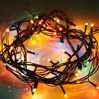 Luz De Hilo De Cobre Con 40 LEDs Para Navidad Boda EU Enchufe Luces De Navidad Luz De Fairy String Para Decoración De Fiesta - details 0