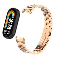 Correa De Metal Para Xiaomi Mi Band 8 Pulsera De Reemplazo De Acero Inoxidable Accesorios Para Reloj Inteligente Xiaomi Mi Band 8 Con Hebilla De Cierre - details 26