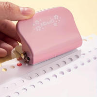 Fresadora De Agujeros Para Libros DIY 6 Huecos Suministros De Encuadernación De Cuaderno Y Diario Para La Oficina - details 0