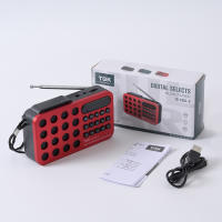 Juguete De Radiodifusión Digital Con Altavoz Bluetooth Compatible Recargable Batería Operada MP3 Player Con Altavoz Integrado - details 9