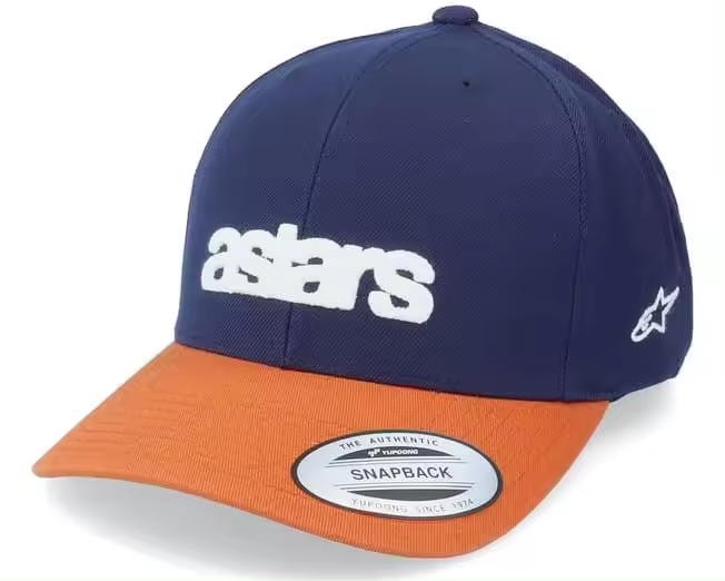 Gorra Alpinestars 1211-81020 7093 history hat navy/rust - 1