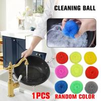 10PCS Bola De Limpieza Para Cable De Plástico Cepillo De Limpieza De Olla Herramientas De Limpieza De Cocina Reutilizables Para Lavado De Platos - details 5