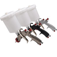 Pistola De Pintura Profesional R500 1.3mm LVLP 600cc Para Automóviles Y DIY En Casa Herramienta De Pintura Pneumática - details 3