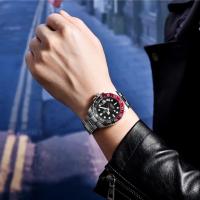 Reloj Mecánico Para Hombre PAGANI DESIGN PD-1662 Cristal De Zafiro Resistente Al Agua 100M GMT Marca Top Pulsera De Acero Inoxidable Marca PAGANI DESIGN - details 10