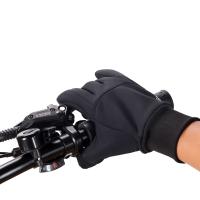 Guantes Térmicos de Invierno - Talla L, Negro, Nylon Resistente, Recubrimiento Impermeable, Compatibles con Pantalla Táctil para Seis Dedos, Hebilla a Presión - details 1