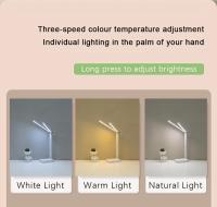 Lámpara De Escritorio LED Recargable Por USB Con 3 Niveles De Iluminación Toque Plegable Protección Ocular Para Dormitorio Luz De Escritorio - details 5