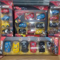 Coche De Modelo Lightning Mcqueen Disney Q-Versión Con Luz Y Música Juguete Para Niños Coche De Acción Con Retroceso Inercial Regalo Para Niños - details 0