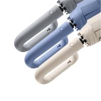 Paraguas Automático De Alta Gama Con Mango De Cierre Vinilo Protección Contra Lluvia Y Sol Tela De Nylon 190T Plegable a Tres Secciones - details 0