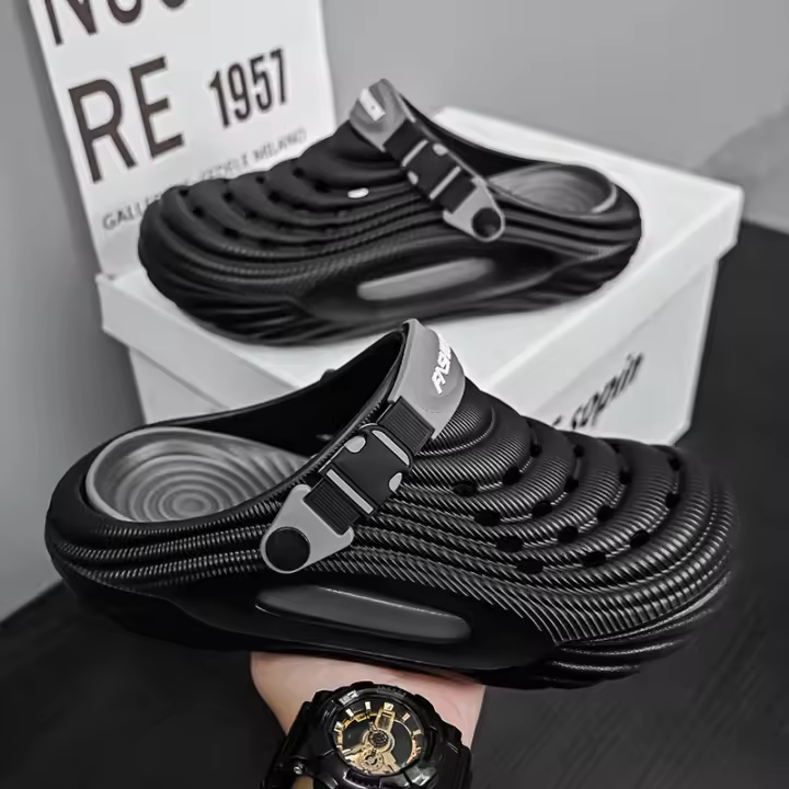 SS Sandalias De Vera Unisex Zuecos Plataforma Antideslizante Para Hombres Y Mujeres Sandalias De Playa Casual Para Exterior - 1