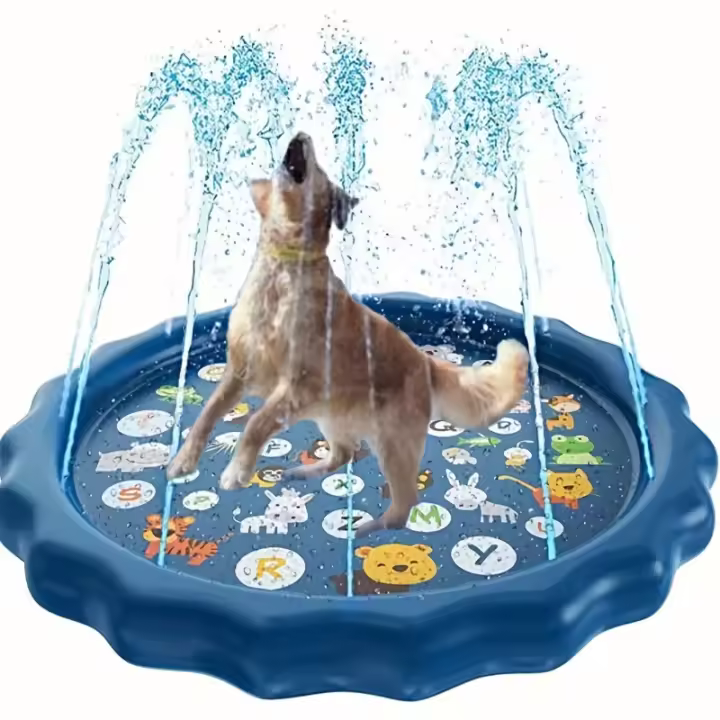 Baño De Perro Fuerte Y Antideslizante Con Función De Rociador Para Jardín Juguete De Agua Para El Verano Y Baño De Animales Domésticos - 1