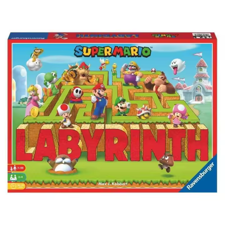 Juego de Mesa Laberinto Super Mario SUPER MARIO - 1