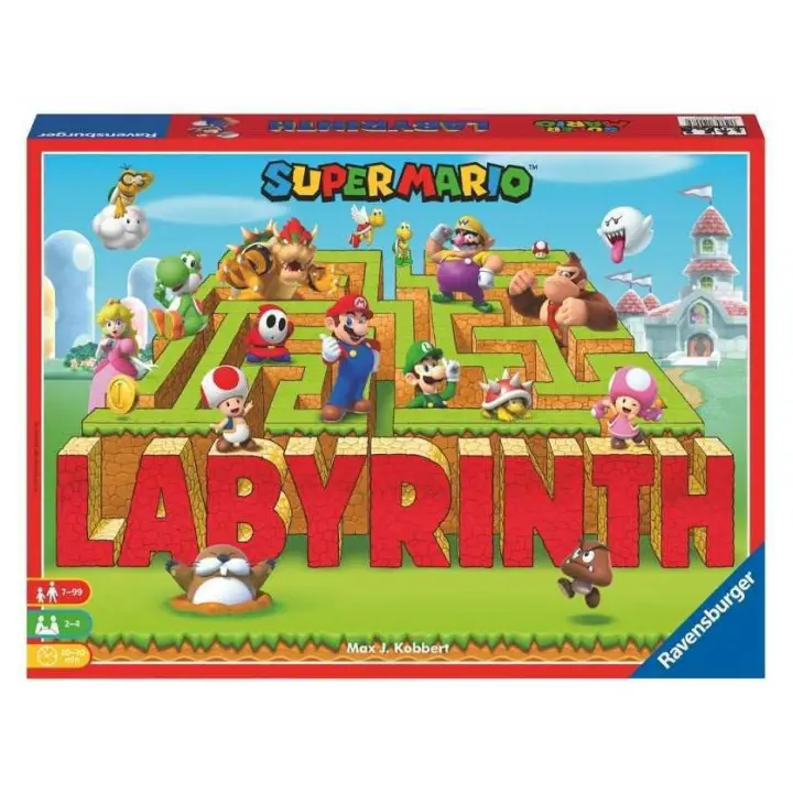 Juego de Mesa Laberinto Super Mario SUPER MARIO - 1