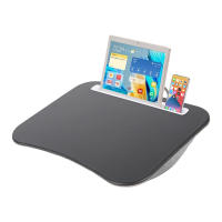 MUMUCC Escritorio Para Portátil Con Cojín Y Relleno De Partículas De Espuma Pequeño Almohadilla De Mesa Pantalla Grande Mouse - details 19