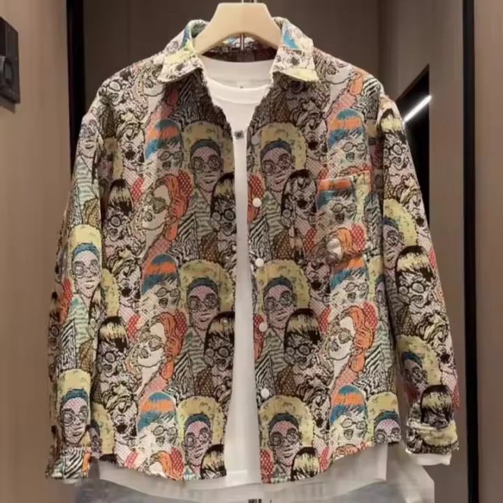 Ropa De Otoño Para Hombres Chaquetas 3D De Trabajo Nuevo Chaquetas De Invierno Diseñador Rarf Uniformes De Béisbol - 1