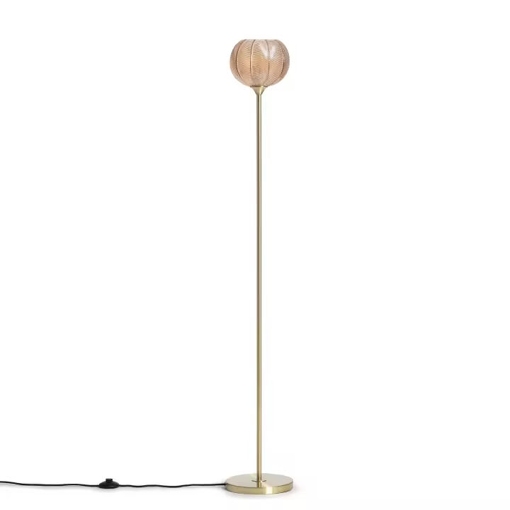 Ledkia Lámpara de Pie Klimt Metal y Cristal Diseño Clásico - 1