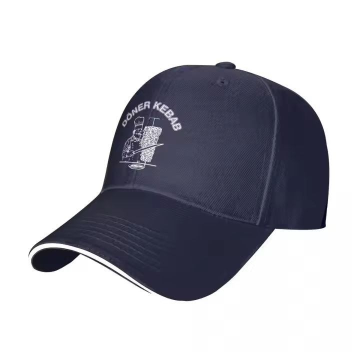 Gorro De Béisbol Ajustable Divertido Doner Kebab Para Hombres Y Mujeres Protección Solar Estilo Casual Gorro De Panadero - 1