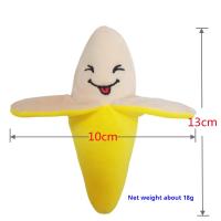 Juguetes De Peluche Para Mascotas Resistentes Al Masticar Juguete De Lloro Para Perros Y Gatos Puzzle De Frutas Bananas - details 5