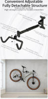 Soporte De Bicicleta Plegable Para Pared 360 Grados Rotativo Soporte Colgante Para Habitación Soporte De Almacenamiento De Alta Resistencia Para Barra De Pared MTB - details 1