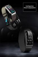 Reloj Inteligente Pulsera Milanesa Android Plata - details 1