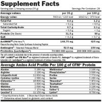 Amix Nutrition Proteína Aislada CFM Nitro Musclecore 1KG - 90% de Proteína - details 1