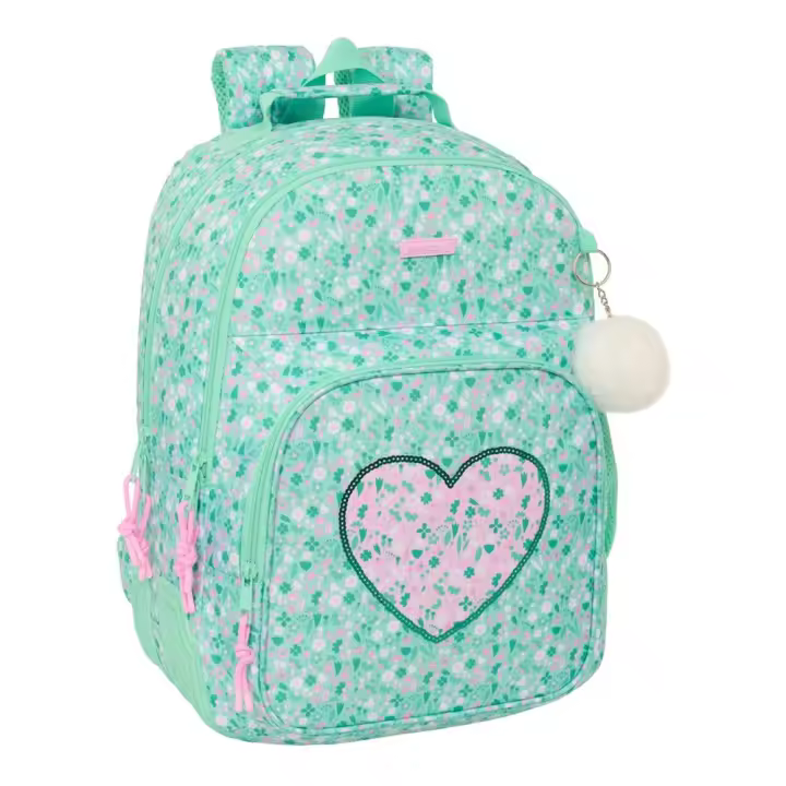 Mochila Doble Adapt.Carro Safta "Cuore" 32x42x15 Cm (642528773) - 1