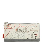 Billetero de tamaño grande Ole - Anekke Alma - Material flexible - Monedero con cierre de cremallera - Tarjetero interior con múltiples ranuras - Tarjetero extraíble - Ref. 40769-906 - Mide 21 x 10 x 2 cm - details 0