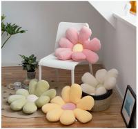 Cojín De Silla Moderno Estilo Nórdico Con Flor Decoración Para Estudio Y Dormitorio Almohada Suave Para Butt Cojines De Oficina Sedentaria 38x38cm - details 5