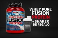 Proteína Whey Fusion Amix Nutrition 1 Kg - Sabor Cookies-Cream + SHAKER REGALO - details 1