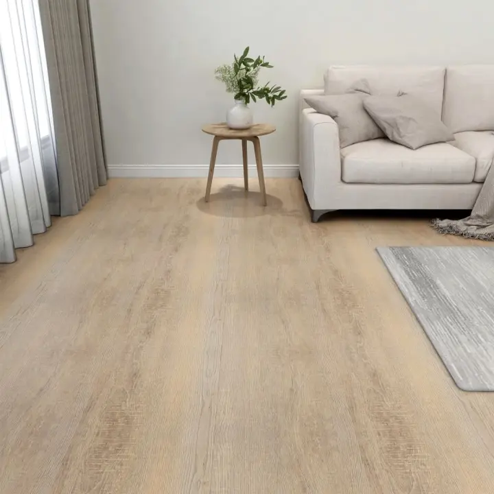 vidaXL Tarimas de suelo autoadhesivas 20 uds PVC marrón 1,86 m² - 1