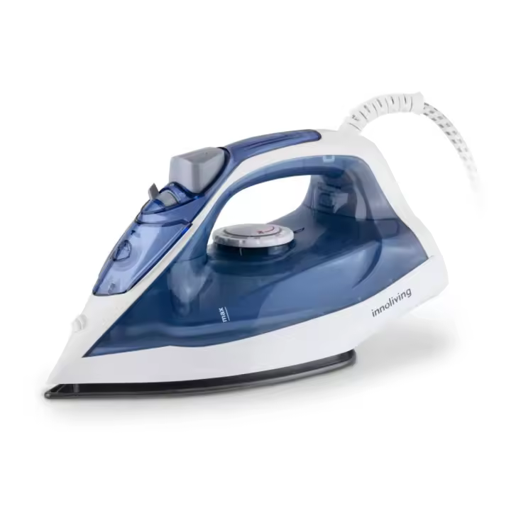 Plancha de Vapor Innoliving | 1800W | Control de Temperatura | Golpe de Vapor Potente | Placa Antiadherente | Sistema de Autolimpieza - 1