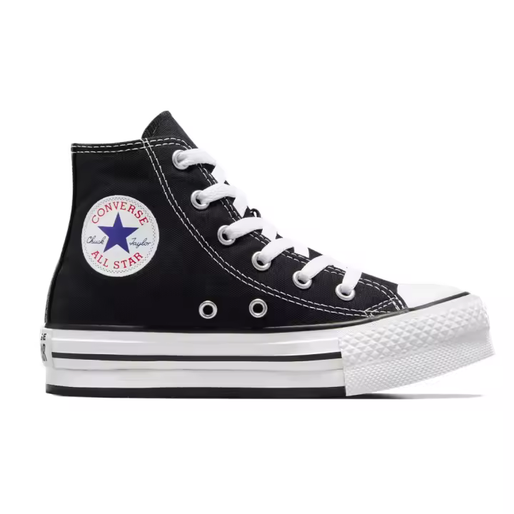 Converse, Chuck Taylor All Star Eva Lift, Zapatillas, Botas, Sportwear, Moda, SmartFoam, Niño, Unisex, Negro, CV272855C_001// - 1