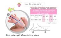 Botines De Primer Pasos Para Bebés Niños Y Niñas Con Estampado De Rayas Algodón Cómodo Antideslizante Calientes Para Recién Nacidos - details 0