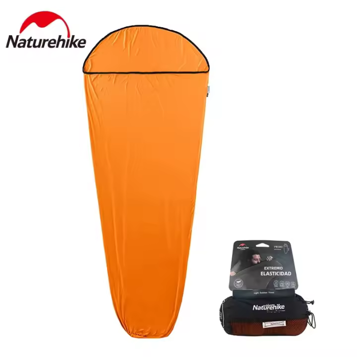 Naturehike Estropadillo De Dormir Ultraligero De Alta Elasticidad Para Acampar Y Viajar a Hoteles Estropadillo De Dormir Para Adultos Tamaño Estándar Adecuado Para Alturas Menores O Iguales a 1.8m - 1