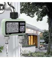 Temporizador De Riego Automático Eshico Con Pantalla LCD Grande 2 Salidas Para Jardín Y Exteriores Timer De Agua Con Protección IPX5 - details 4